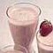 Banaan aardbei smoothie