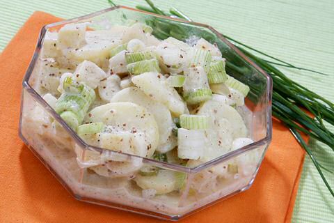 Aardappelsalade met bieslook